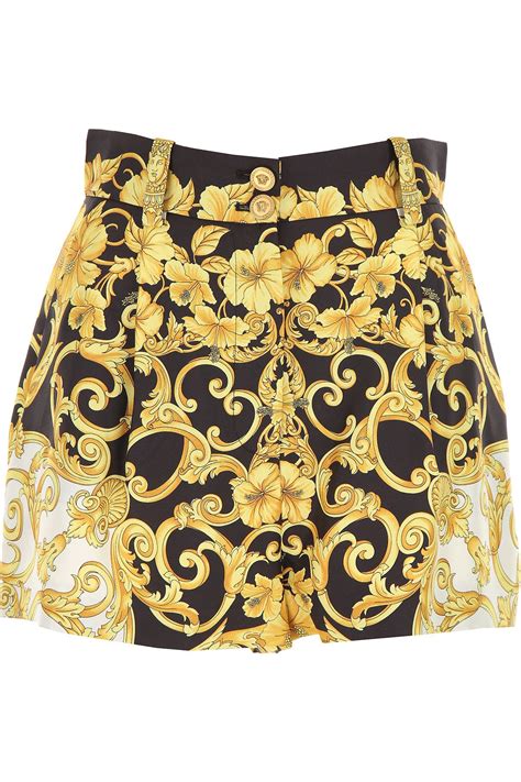 versace band shorts womens|Versace pants for women.